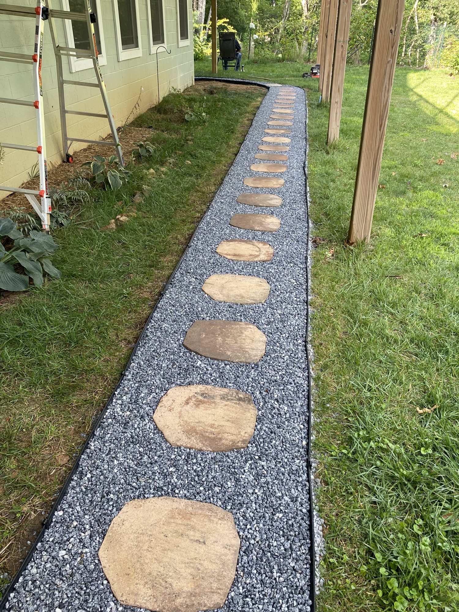 Stepping-stone path